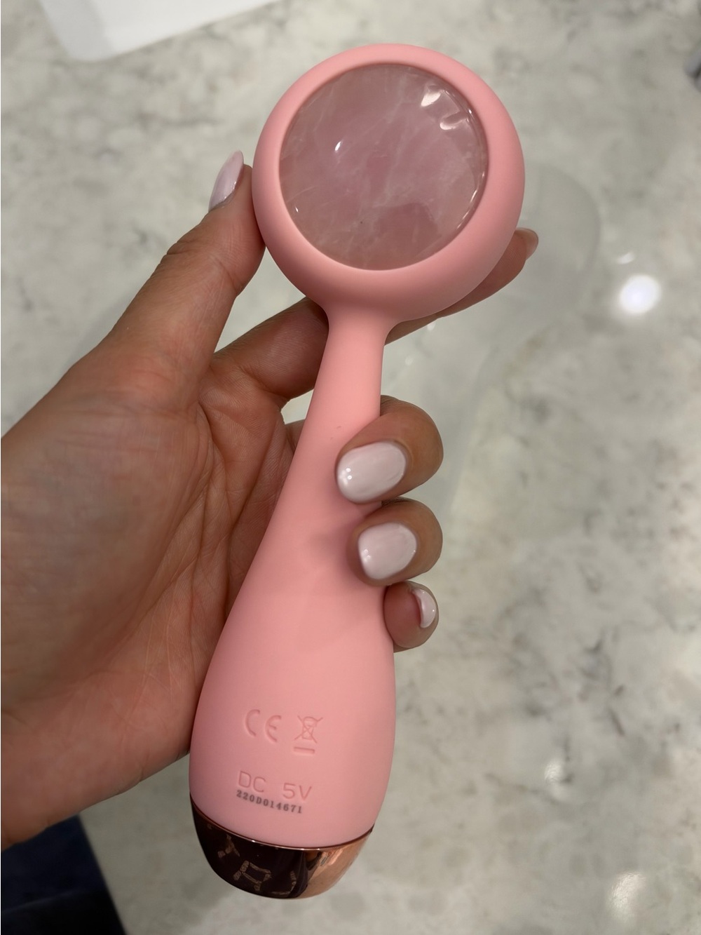 PMD Clean Pro Rose Quartz Facial Massage Tool – Women Skincare